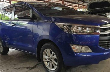 Selling Blue Toyota Innova 2017 at 12000 km in Quezon City