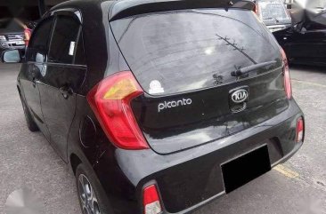Selling Black Kia Picanto 2017 Manual Gasoline at 18000 km in Makati
