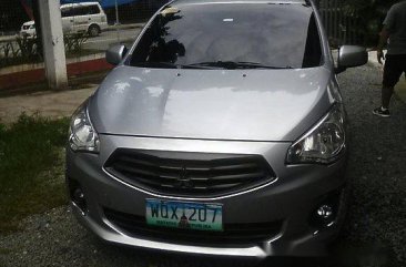 Selling Silver Mitsubishi Mirage G4 2013 Manual Gasoline