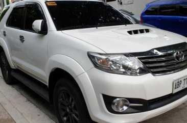 Selling White Toyota Fortuner 2016 at 20000 km in Quezon City