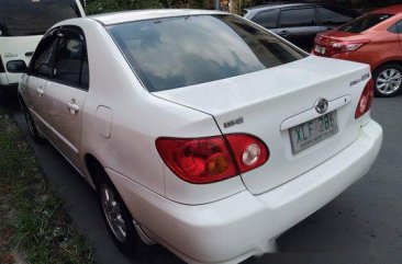 White Toyota Corolla Altis 2004 for sale in Quezon City