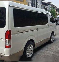 White Toyota Hiace 2016 Automatic Diesel for sale 