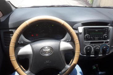 Brown Toyota Innova 2014 Manual Diesel for sale in Quezon City