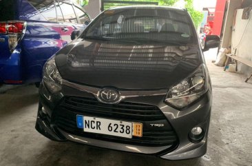 Gray Toyota Wigo 2018 Manual for sale 