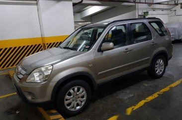 Beige Honda Cr-V 2006 at 85000 km for sale in Quezon City