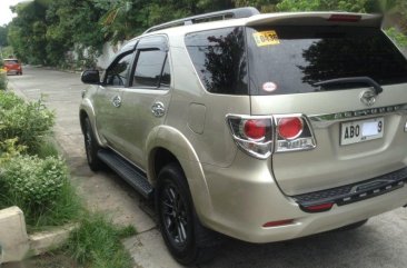 Selling Toyota Fortuner 2015 Automatic Diesel in Angeles