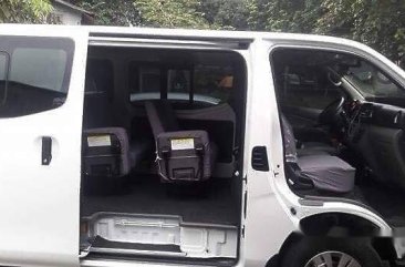 Selling White Nissan Nv350 Urvan 2017 in Cainta