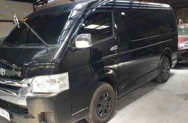 Selling Black Toyota Hiace 2018 in Quezon City