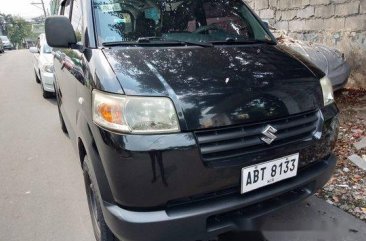 Black Suzuki Apv 2015 for sale in Quezon City
