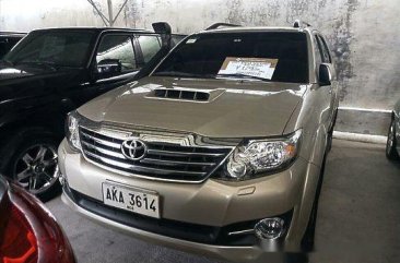 Selling Beige Toyota Fortuner 2015 in Automatic