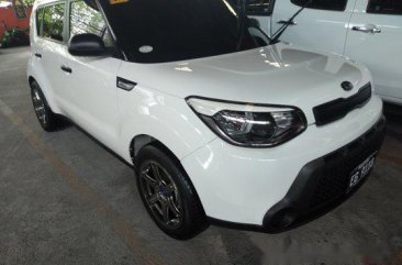 Selling White Kia Soul 2017 Manual Diesel in Quezon City