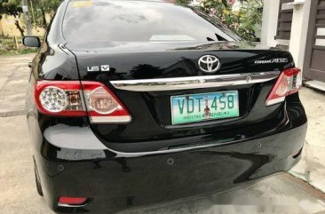 Black Toyota Corolla Altis 2013 Automatic Gasoline for sale in Parañaque