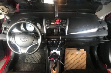 Selling Red Toyota Vios 2013 Automatic Gasoline at 88200 km in Santa Maria