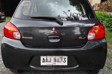 2nd Hand Mitsubishi Mirage 2014 Hatchback at Manual Gasoline for sale in Los Baños