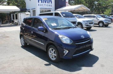 Blue Toyota Wigo 2016 Automatic Gasoline for sale in Muntinlupa