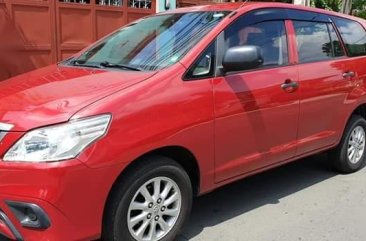 Red Toyota Innova 2016 for sale in Marikina