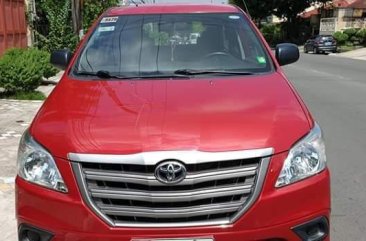 Red Toyota Innova 2016 for sale in Marikina