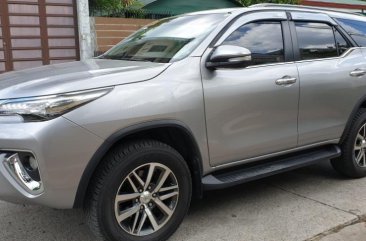 Sell Silver 2017 Toyota Fortuner at 10000 km in Quezon City