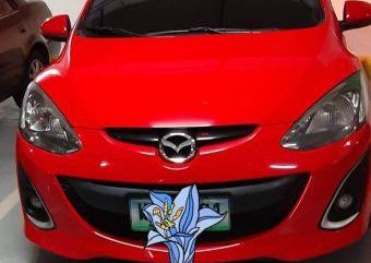 Red Mazda 2 2013 for sale in Marilao