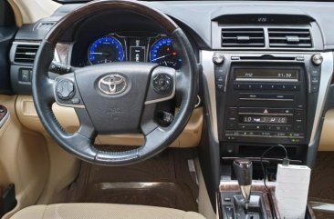 Black Toyota Camry 2015 Automatic Gasoline for sale in Quezon City