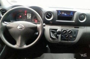 White Nissan Nv350 Urvan 2017 Manual Diesel for sale in Quezon City