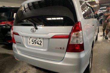 Silver Toyota Innova 2016 Manual Diesel for sale in Quezon City