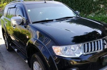 Selling Black Mitsubishi Montero Sport 2010 Manual Diesel at 51000 km 