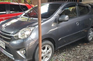 Selling Grey Toyota Wigo 2015 at 20000 km in Quezon City