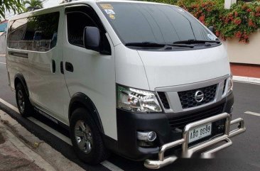 Selling White Nissan Nv350 Urvan 2016 Manual Diesel in Marikina