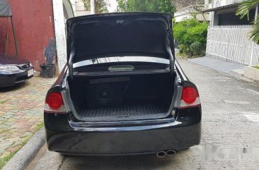 Black Honda Civic 2006 Automatic Gasoline for sale