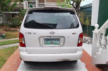 Sell White 2008 Hyundai Trajet Automatic Diesel at 127000 km