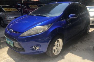 Blue Ford Fiesta 2012 Automatic Gasoline for sale in Marikina 