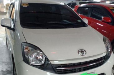 White Toyota Wigo 2016 Automatic Gasoline for sale in San Jose del Monte