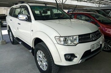 Sell White 2014 Mitsubishi Montero Sport Automatic Diesel 