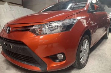 Selling Orange Toyota Vios 2015 Sedan in Quezon City