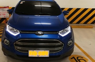 Blue Ford Ecosport 2015 for sale in Pasig