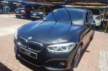 Selling Black Bmw 118I 2018 at 6379 km in Cainta 