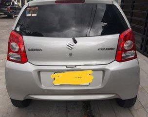 Silver Suzuki Celerio 2013 at 32000 km for sale 