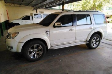 White Ford Everest 2009 Automatic Diesel for sale 