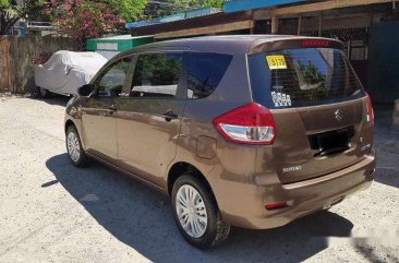 Brown Suzuki Ertiga 2015 at 28000 km for sale