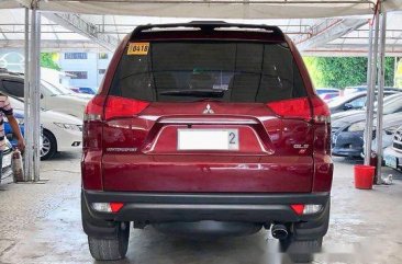 Selling Red Mitsubishi Montero Sport 2014 at 59000 km in Makati