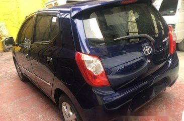 Sell Blue 2017 Toyota Wigo Automatic Gasoline in Quezon City