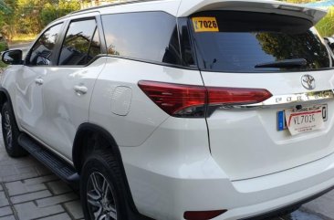 White Toyota Fortuner 2017 for sale in Automatic