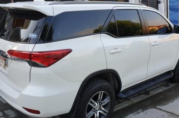 White Toyota Fortuner 2017 for sale in Automatic