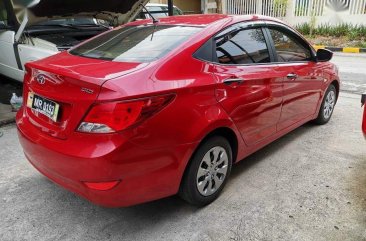 Selling Red Hyundai Accent 2016 Sedan in Parañaque