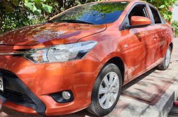 Selling Orange Toyota Vios 2015 in Quezon City