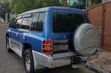 Selling Blue Mitsubishi Pajero 2000 Automatic Diesel in Marikina