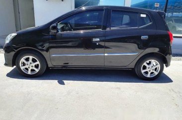 Black Toyota Wigo 2017 for sale Metro Manila 