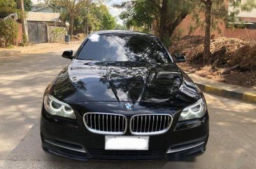 Sell Black 2015 Bmw 520D at 46000 km in Manila 