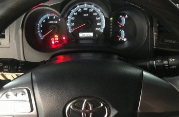 Black Toyota Fortuner 2014 at 38000 km for sale